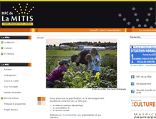 Tablet Screenshot of lamitis.ca